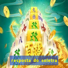 resposta do soletra de hoje